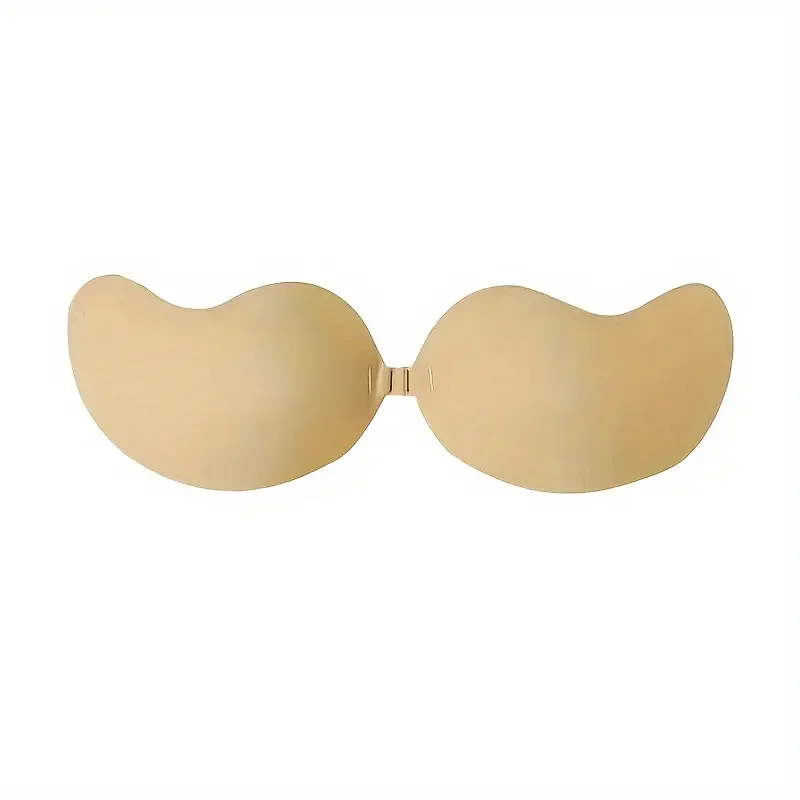 Strapless Bra Adhesive - บราซิลิโคนแบบซ่อนสำหรับผู้หญิง 2 คู่ แบบติดกาวในตัว ไม่มีสาย ช่วยยกกระชับหน้าอก