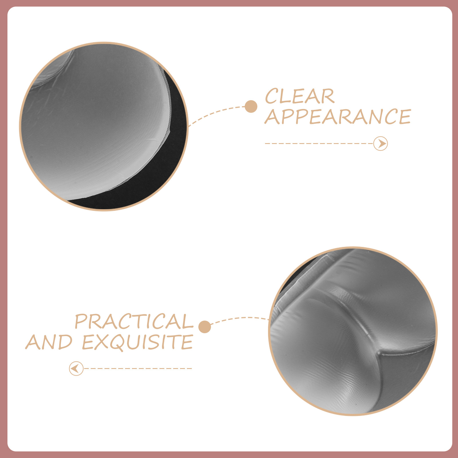 แผ่นซิลิโคนเสริมทรงแบบซ่อน 1 ค - Push Up Bra Silicone บทวิจารณ์และราคา